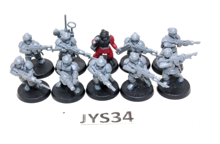 Warhammer Imperial Guard Cadian Shock Troops JYS34