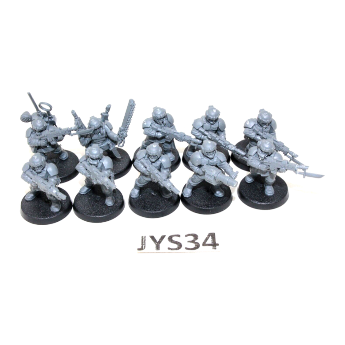 Warhammer Imperial Guard Cadian Shock Troops JYS34