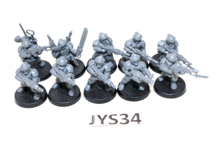 Warhammer Imperial Guard Cadian Shock Troops JYS34