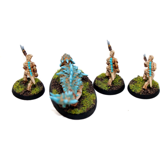 Warhammer Lizardmen Razordon Hunting Pack Well Painted JYS50 - Tistaminis