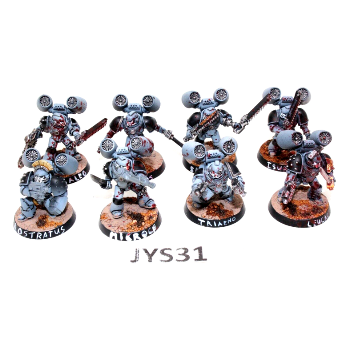 Warhammer Space Marines Vanguard Veterans Well Painted JYS31 - Tistaminis