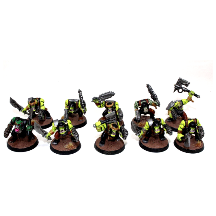 Warhammer Orks Ork Boyz Well Painted JYS98 - Tistaminis