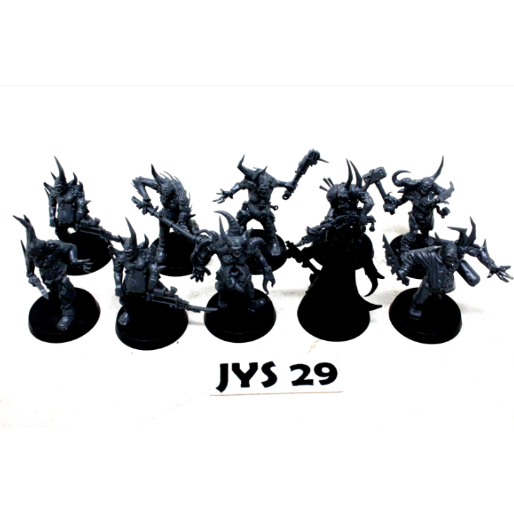 Warhammer Chaos Space Marine Deathguard Poxwalkers JYS29 - Tistaminis