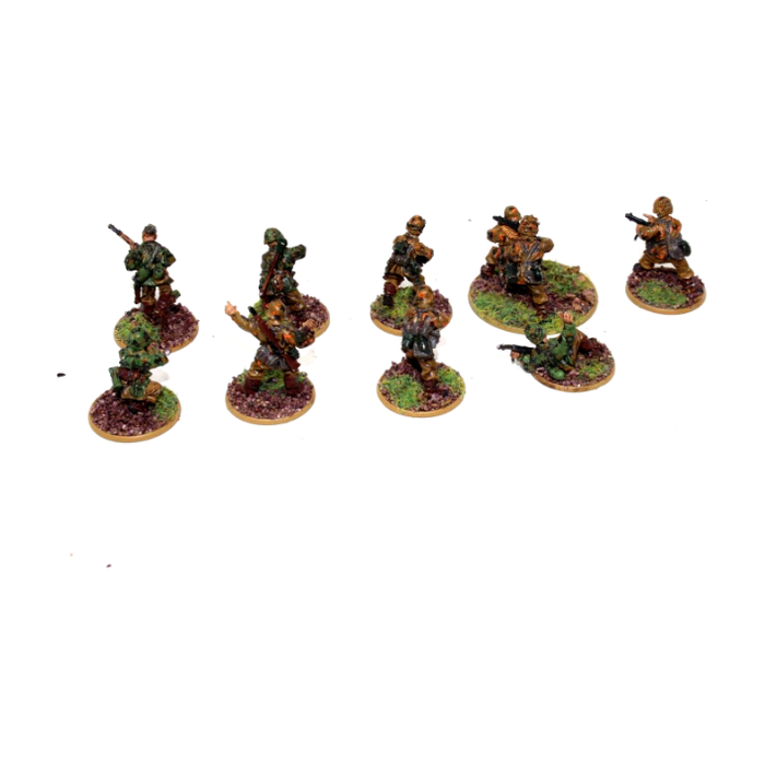 Bolt Action SS LAte War Squad Metal Well Painted JYS5