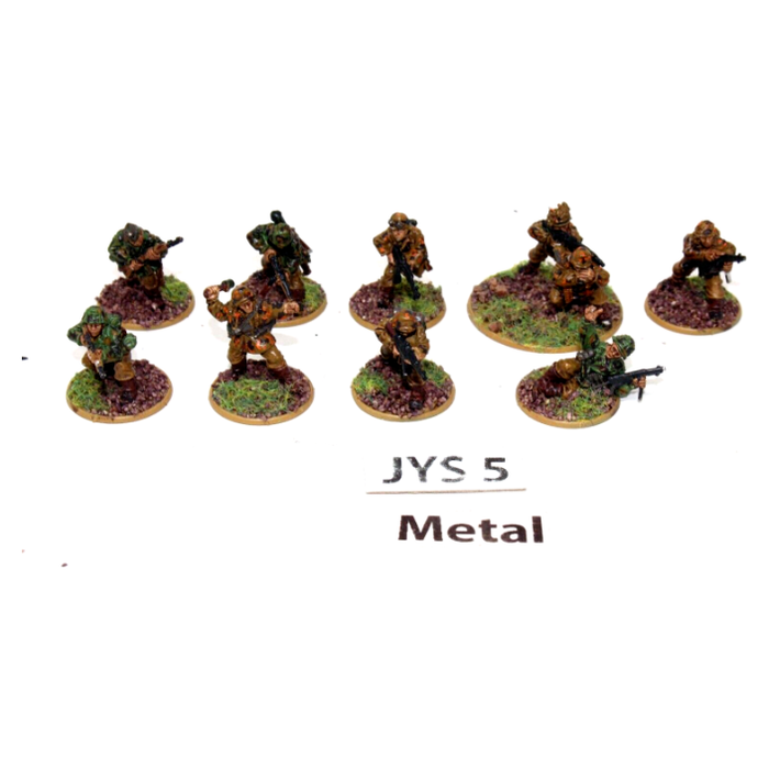 Bolt Action SS LAte War Squad Metal Well Painted JYS5