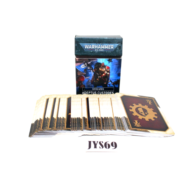 Warhammer Adeptus Custodes Datacards	JYS69 - Tistaminis
