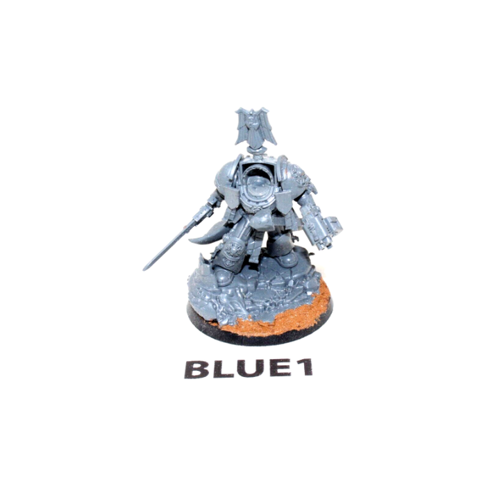 Warhammer Space Marines Captain in Terminator Armour BLUE1