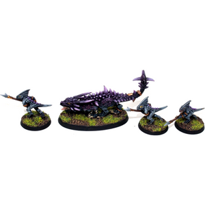 Warhammer Lizardmen Razordon Hunting Pack Well Painted JYS50 - Tistaminis