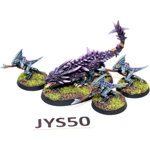 Warhammer Lizardmen Razordon Hunting Pack Well Painted JYS50 - Tistaminis