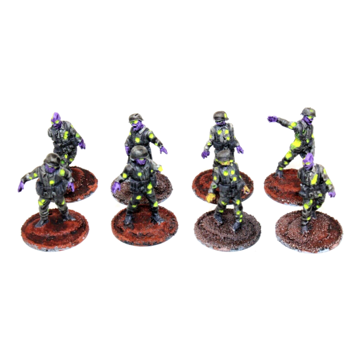 Zombie Soldiers Well Painted BLUE1 - Tistaminis