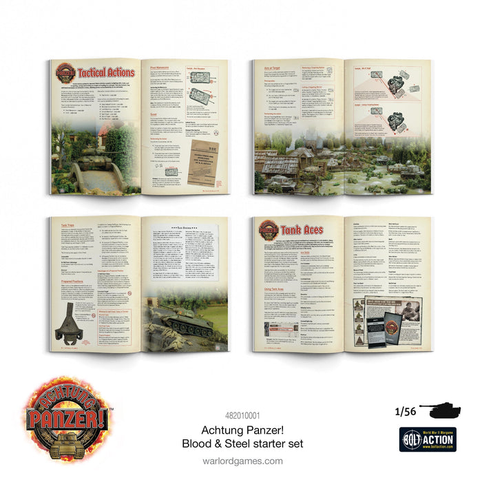 Achtung Panzer! Blood & Steel Starter Set New