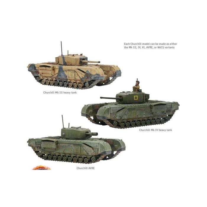 Achtung Panzer! British Army Tank Force (ONLY AVAILABE WITH BUNDLE AT LAUNCH) New - Tistaminis