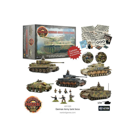 Achtung Panzer! German Army Tank Force (ONLY AVAILABE WITH BUNDLE AT LAUNCH) New - Tistaminis