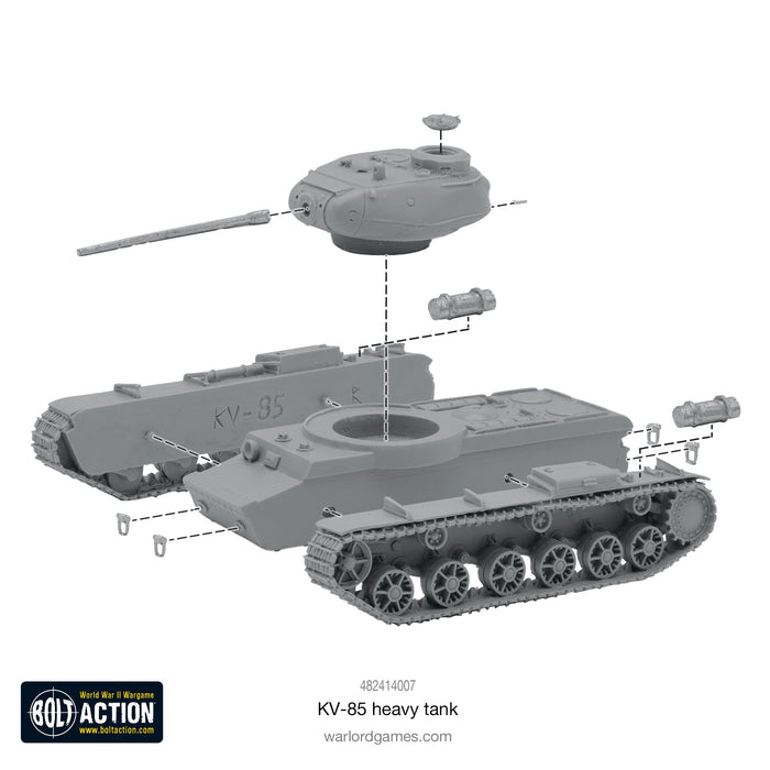 Bolt Action Soviet KV-85 heavy tank