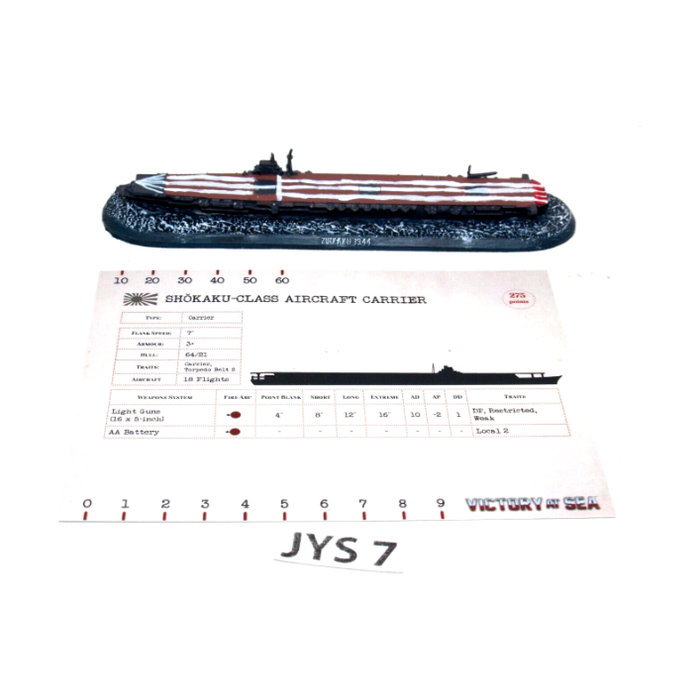 Victory At Sea Shokaku-Class Aircraft Carrier JYS7