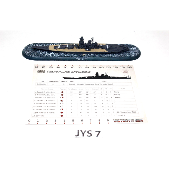 Victory At Sea Yamato-Class Battleship JYS7