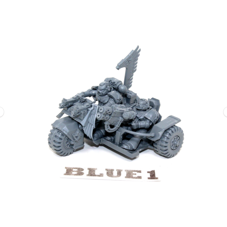 Warhammer Space Marines Attack Bike BLUE1 - Tistaminis