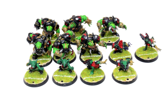 Warhammer Blood Bowl Thunder Valley Greenskins Well Painted JYS41