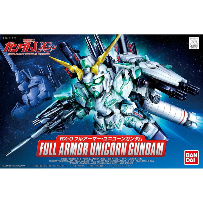 Bandai BB#390 Full Armor Unicorn Gundam 'Gundam UC', Bandai SD