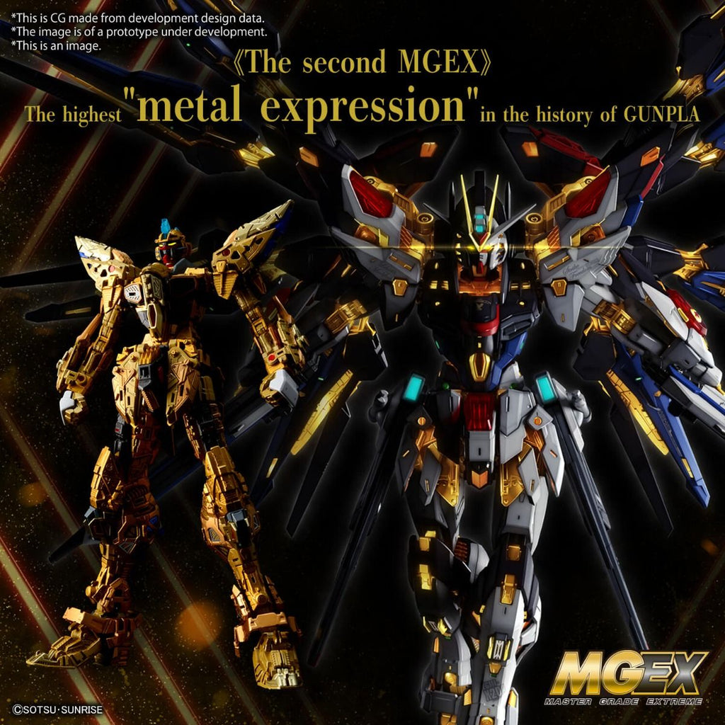 Gundam MGEX 1/100 Strike Freedom Gundam "Gundam SEED Destiny" New - Tistaminis