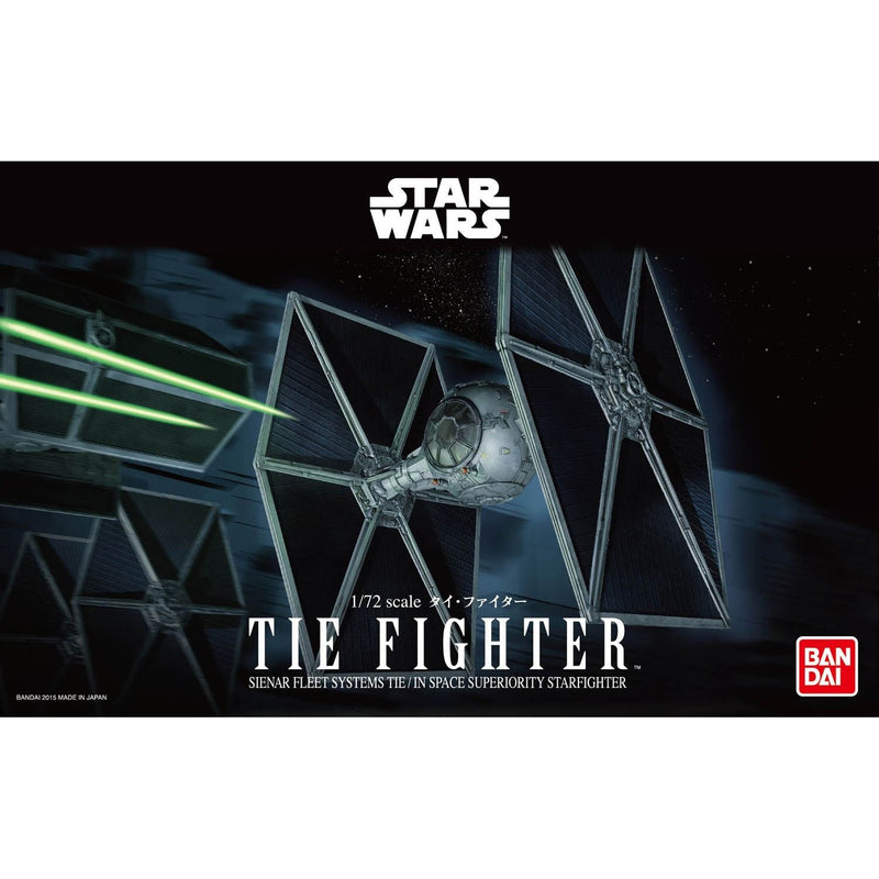 Bandai Star Wars TIE Figther 1/72 New - Tistaminis