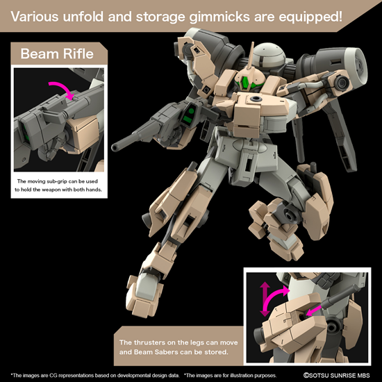 Gundam HG 1/144 DEMI BARDING New - Tistaminis