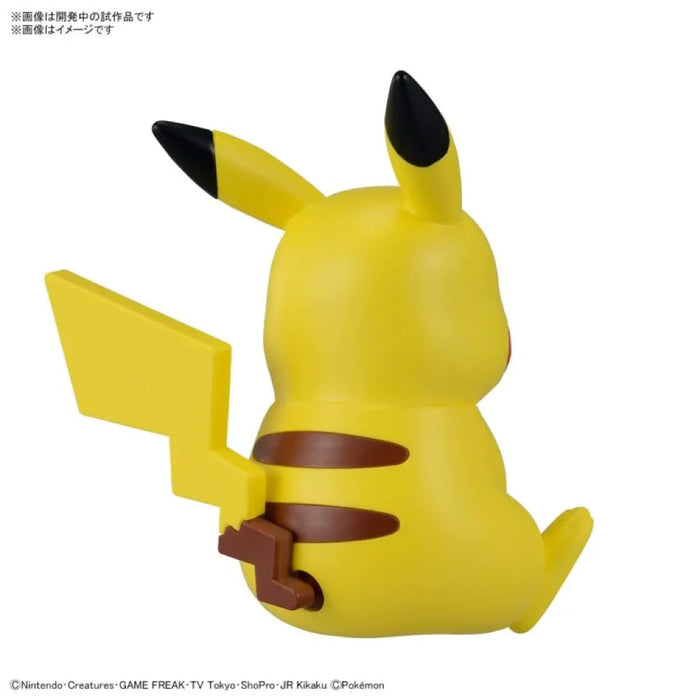 Pokémon Model Kit QUICK!! 16 PIKACHU (SITTING POSE) New - Tistaminis