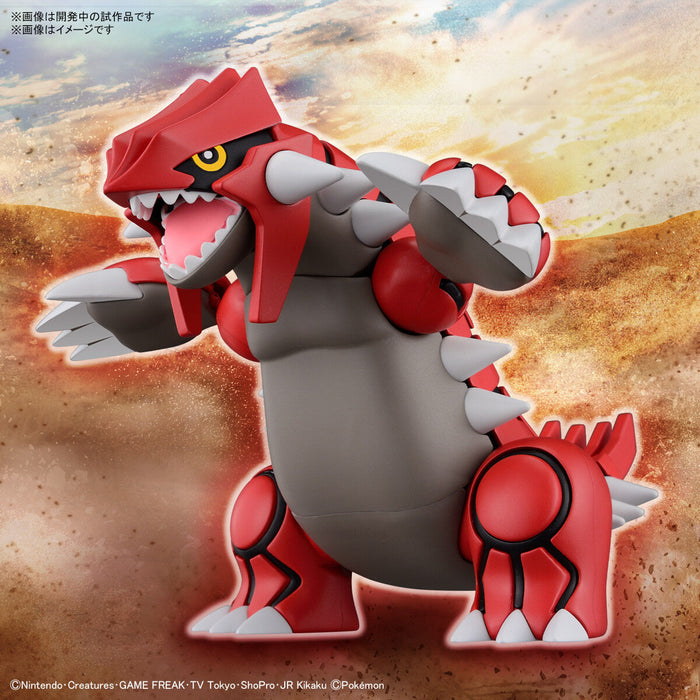 Pokémon Model Kit GROUDON New - Tistaminis