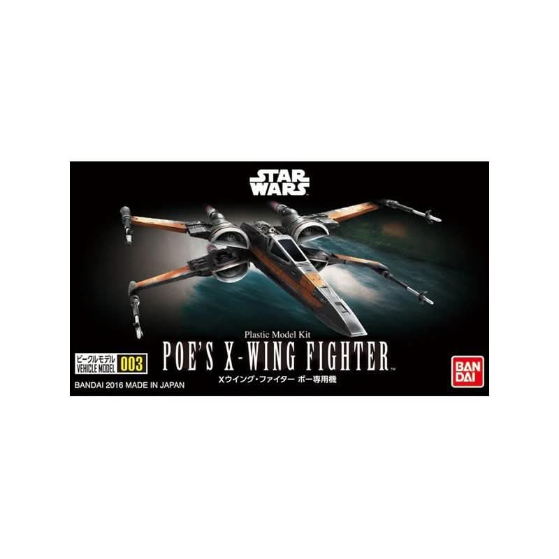 Bandai Star Wars VEHICLE MODEL 003 POE'S X-WING FIGHTER