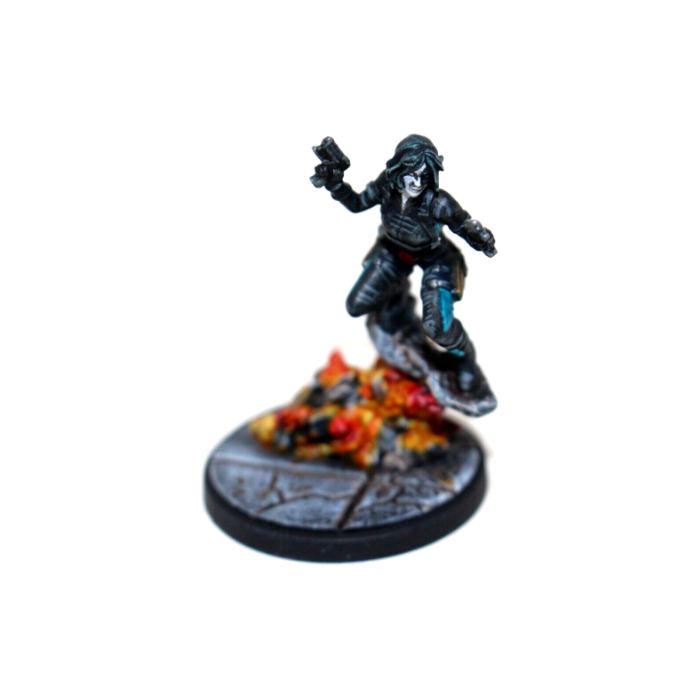 Marvel Crisis Protocol - Domino Well Painted