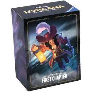 Disney Lorcana: The First Chapter: Captain Hook Deck Box (80ct) New - Tistaminis