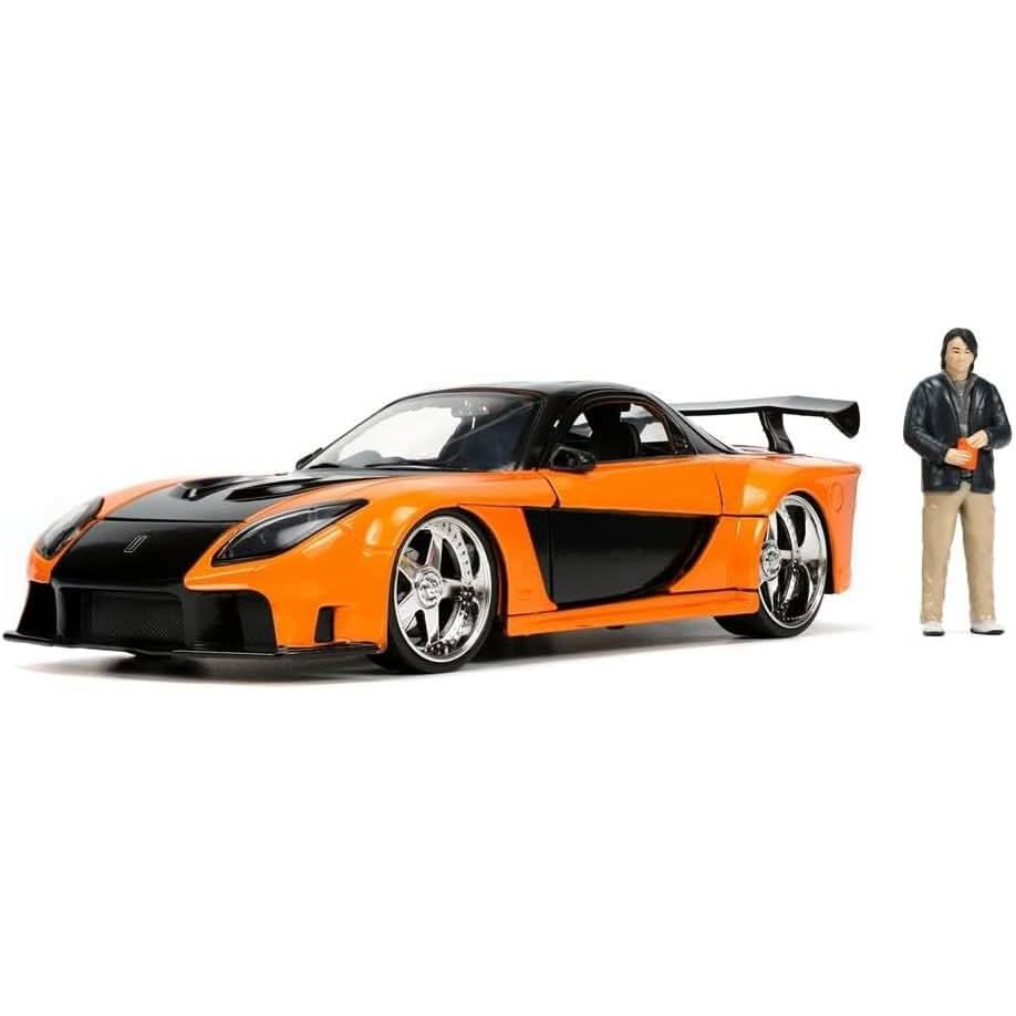 FAST & FURIOUS MAZDA RX7 W/ HAN FIGURE