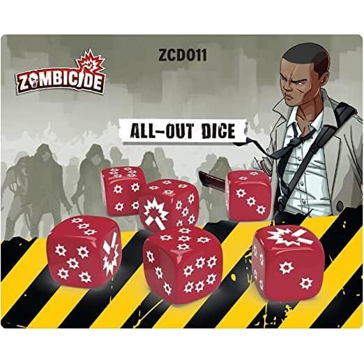 ZOMBICIDE 2ND EDITION ALL-OUT DICE PACK NEW - Tistaminis