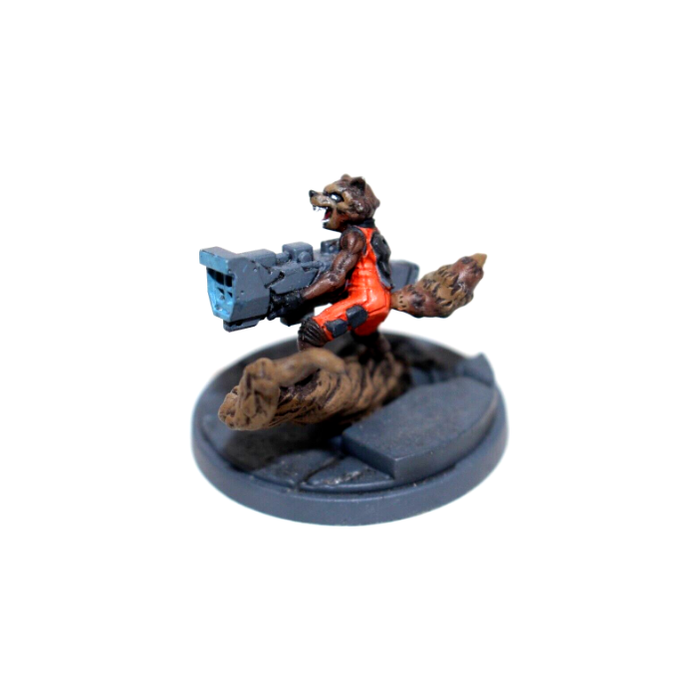 Marvel Crisis Protocol - Rocket Well Painted