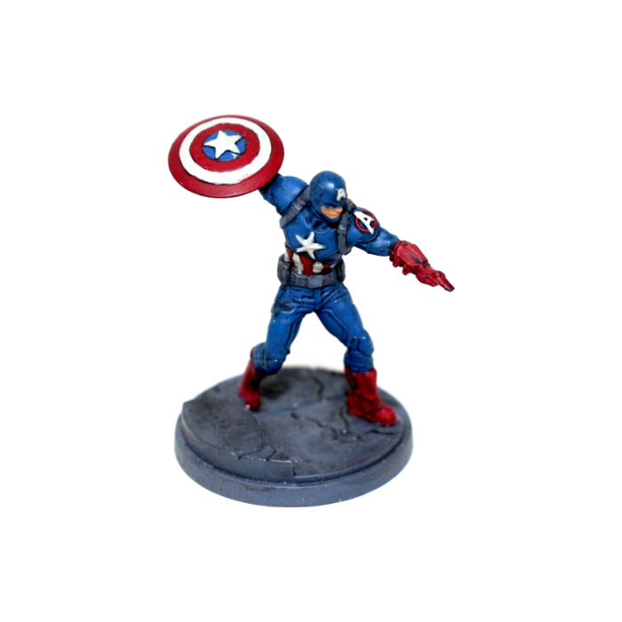 Marvel Crisis Protocol - Captain America Well Painted