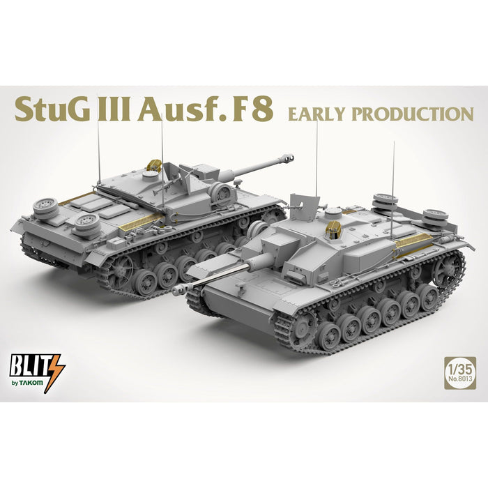 Takom TAK8013 German STUG III Ausf.F8 Early Production (1/35) New