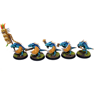 Warhammer Lizardmen Saurus Warriors Well Painted JYS53 - Tistaminis