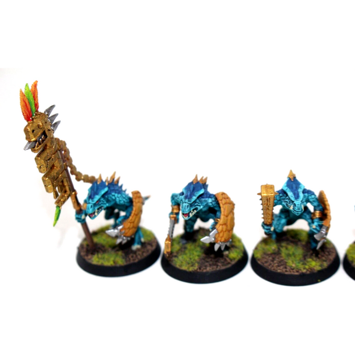 Warhammer Lizardmen Saurus Warriors Well Painted JYS53 - Tistaminis