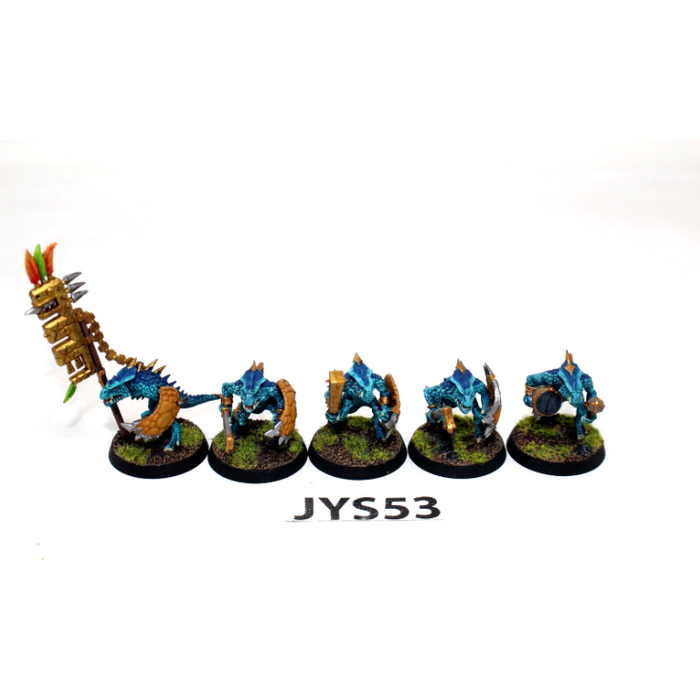 Warhammer Lizardmen Saurus Warriors Well Painted JYS53 - Tistaminis