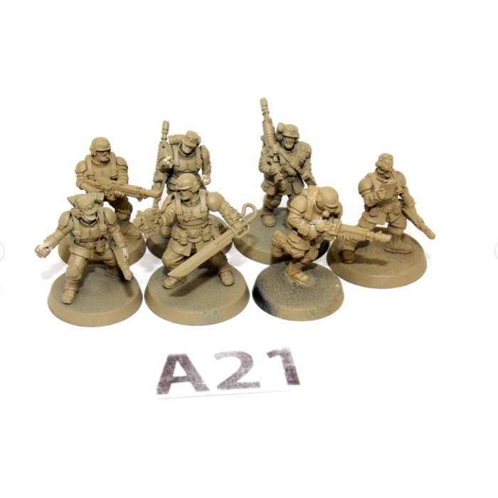 Warhammer Imperial Guard Cadian Shock Troops A21 - Tistaminis