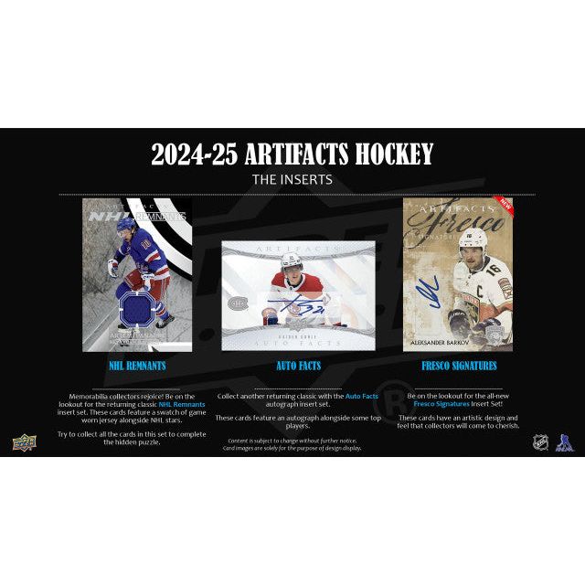 UPPER DECK ARTIFACTS HOCKEY 2024-2025 BLASTER Oct-30 Pre-Order - Tistaminis