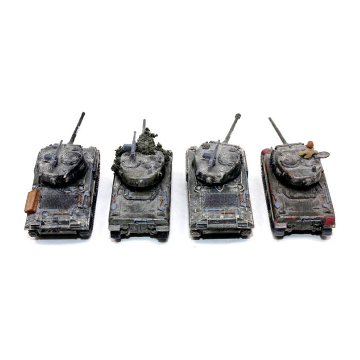 Flames of War 76mm Sherman Platoon Well Painted JYS86