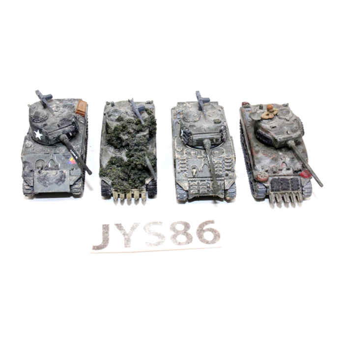 Flames of War 76mm Sherman Platoon Well Painted JYS86