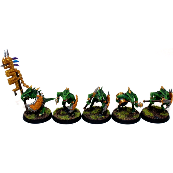 Warhammer Lizardmen Saurus Warriors Well Painted JYS53 - Tistaminis