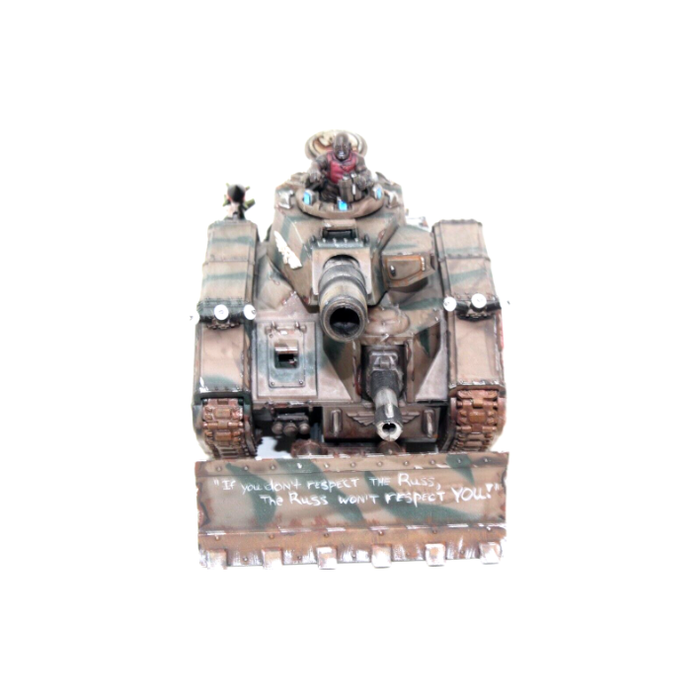 Warhammer Imperial Guard Leman Russ Tank Well Painted A29