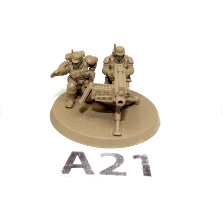 Warhammer Imperial Guard Heavy Bolter Team A21 - Tistaminis