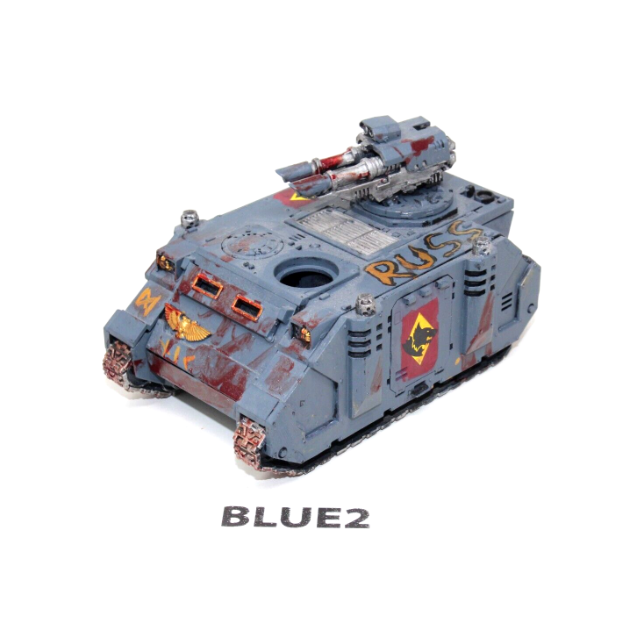 Warhammer Space Marines Razorback BLUE2