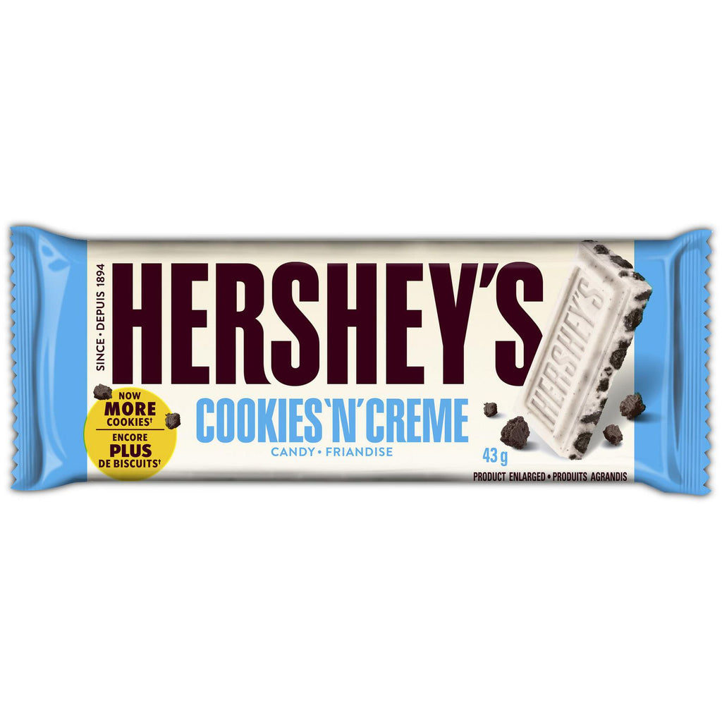 Hershey's Cookies 'N' Creme (43g) - Tistaminis