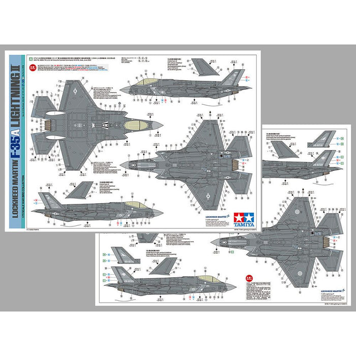 Tamiya TAM60792 F-35A Lightning II (1/72)