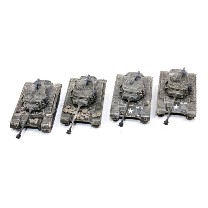 Flames of War Pershing Platoon Well Painted JYS87